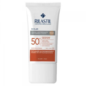 Rilastil Sun System D-Clar Photoprotective Uniforming CreamSPF50+ Αντηλιακή Κρέμα με Χρώμα σε Medium Απόχρωση, 40ml