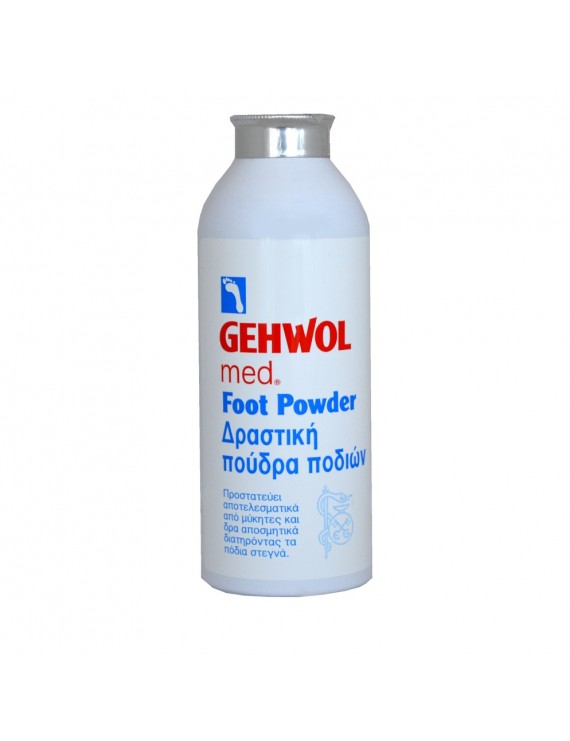 GEHWOL Med Foot Powder, πούδρα ποδιών με αντιμυκητιασική δράση 100gr
