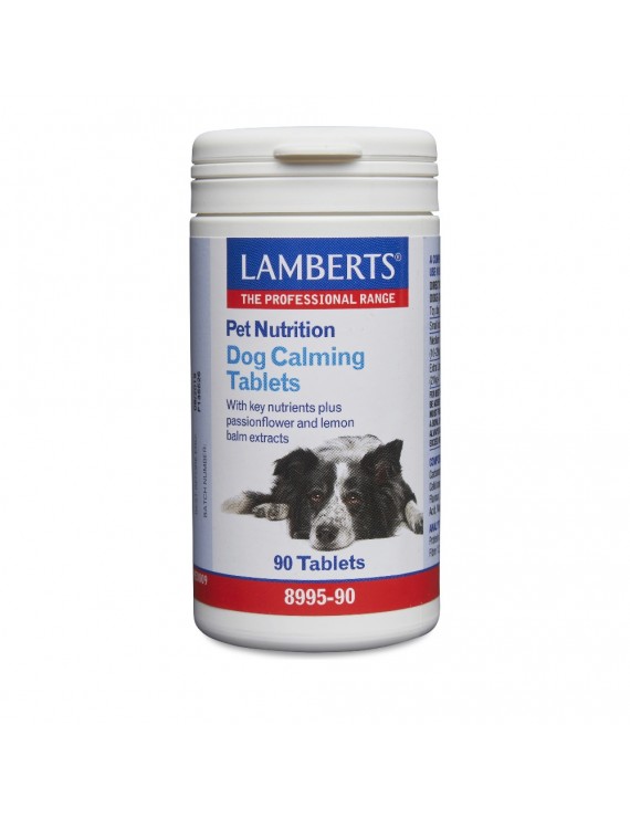 Lamberts Pet Nutrition Dog Calming, Συμπληρωματική Ζωοτροφή για Σκύλους 90Tabs