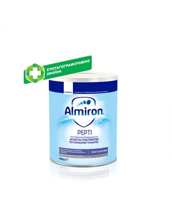Almiron Pepti Γάλα για Βρέφη με Διαγνωσμένη Αλλεργία στην Πρωτεΐνη του Αγελαδινού Γάλακτος, 400gr
