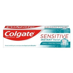 Colgate Sensitive Instant Relief Daily Protection Οδοντόκρεμα Άμεσης Ανακούφισης για Ευαίσθητα Δόντια, 75ml