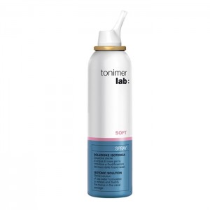 Tonimer Lab Soft Isotonic Nebulized Spray - Καθαρισμός μύτης, 125ml