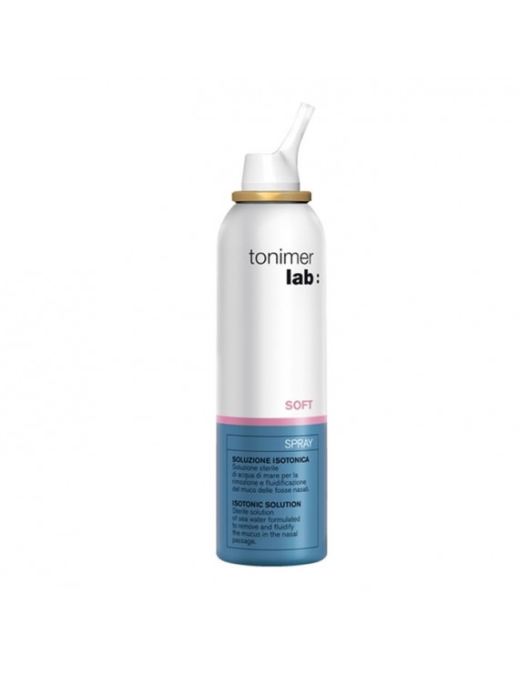 Tonimer Lab Soft Isotonic Nebulized Spray - Καθαρισμός μύτης, 125ml