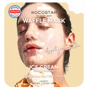 Kocostar Waffle Mask Ice Cream Μάσκα Προσώπου για Ευαίσθητες Επιδερμίδες, 40g