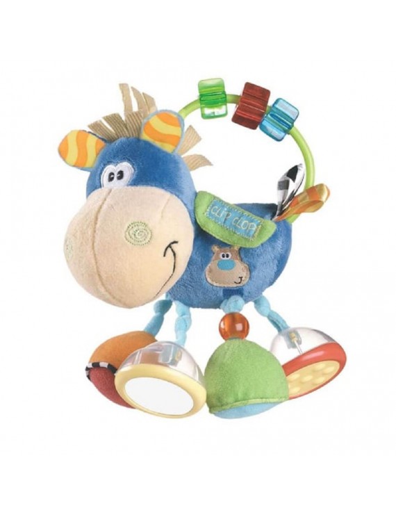 PlayGro Clip Clop Activity Rattle Κουδουνίστρα, 1τεμ