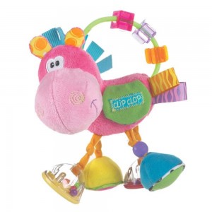 PLAYGRO TOY BOX CLOPETTE ACTIVITY RATTLE PINK