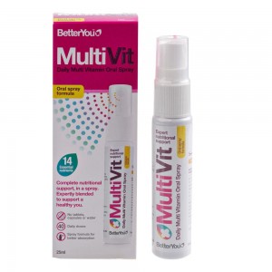 BetterYou Multivit Oral Spray Πολυβιταμινούχο Συμπλήρωμα Διατροφής σε Sray, 25ml