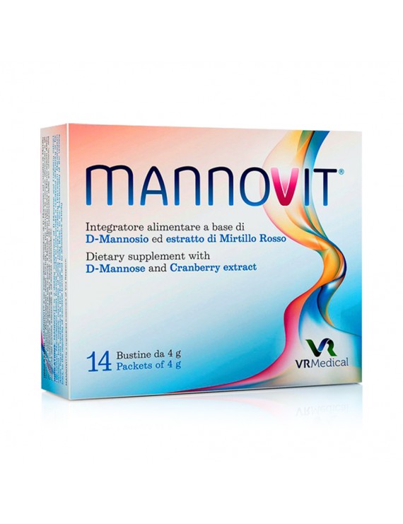 MannoVit Αντιμετώπιση Ουρολοιμόξεων x 14φακελάκια