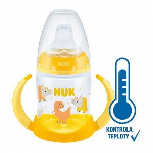 Nuk First Choice Learner Bottle Νέο Μπιμπερό Εκπαίδευσης με Δύο Λαβές & Μαλακό Ρύγχος Σιλικόνης 6-18m, 150ml(10.743.943)