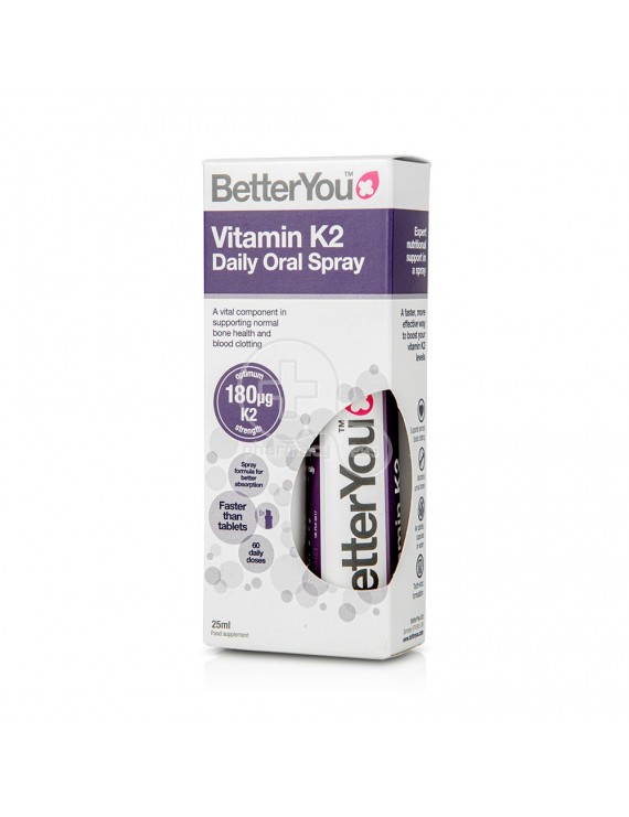 BETTER YOU - Vitamin K2 Daily Oral Spray - 25ml