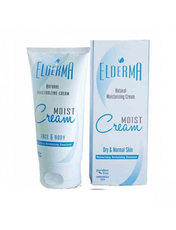Elderma Moist Cream Φυσική Ενυδατική Κρέμα για Ξηρό/Κανονικό Δέρμα 150ml