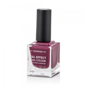 KORRES - GEL EFFECT Nail Colour No74 Berry Addict - 11ml