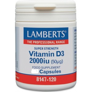 Lamberts Vitamin D3 2000iu 60 caps