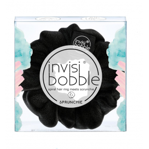 Invisibobble Sprunchie True Black Λαστιχάκι Μαλλιών, 1pc