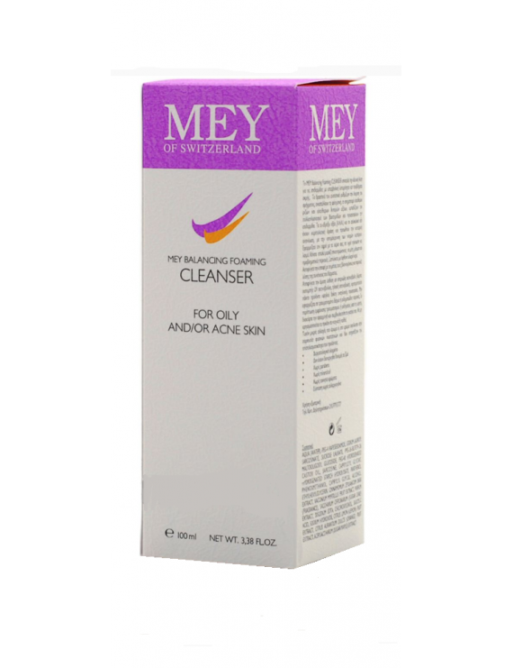Mey Cleanser (100ml) - Αφρός Καθαρισμού για Λιπαρή με τάση Ακμής Επιδερμίδα