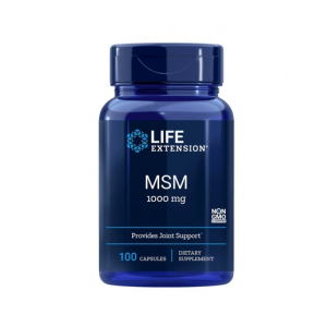 Life Extension MSM ,1000mg,100 ταμπλέτες: Συμπλήρωμα διατροφής για την καταπολέμηση των φλεγμονών.