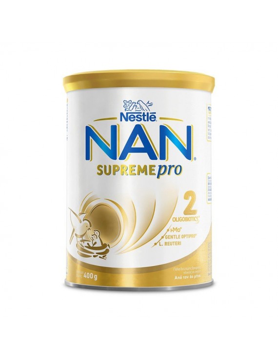 NESTLE NAN Supreme Pro No2 (από τον 6ο μήνα)  400gr