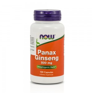 NOW - Panax Ginseng 500mg - 100caps