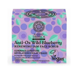 Natura Siberica Anti-OX Wild Blueberry Renewing Jam Face Scrub Ανανέωσης Προσώπου, 50ml
