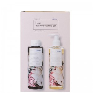Korres Set Floral Body Pampering Αφρόλουτρο Γαρδένια 250ml + Ενυδατικό Serum-oil Σώματος Γαρδένια 250ml