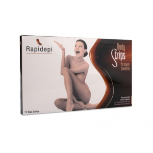 Rapidepi Body Strips Αποτριχωτικές Ταινίες Σώματος 12 Τμχ