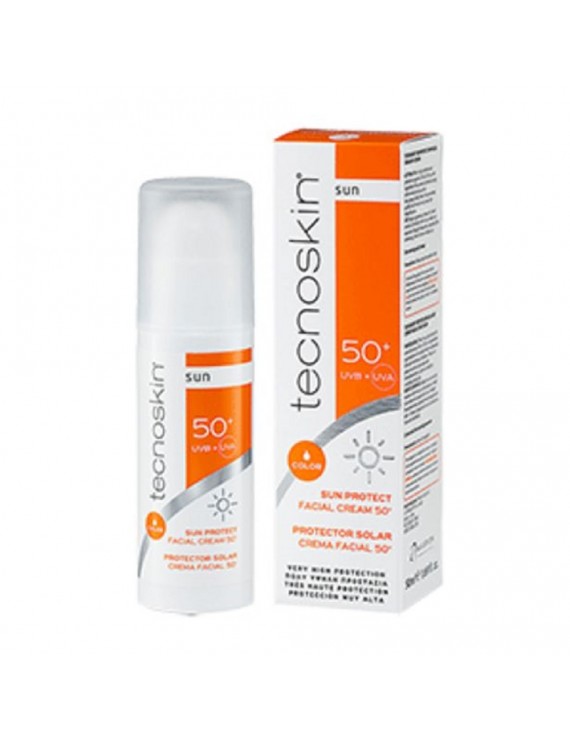 Tecnoskin Sun Protect Spot Prevent SPF50+ Αντηλιακή Κρέμα Προσώπου για Επιδερμίδες με Κηλίδες & Δυσχρωμίες, 50ml