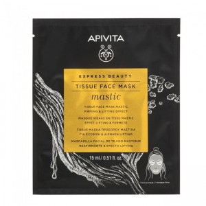 APIVITA - EXPRESS BEAUTY Tissue Face Mask Mastic - 15ml
