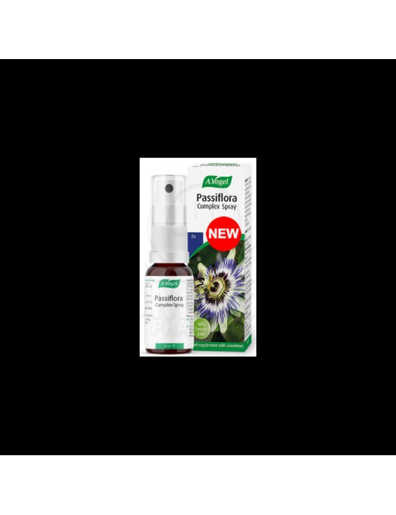 A.VOGEL Passiflora Complex Spray Συμπλήρωμα Διατροφής σε Mορφή Σπρέι για το Νευρικό Σύστημα 20ml