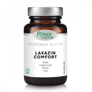 Power Of Nature Platinum Range Laxazin Comfort για τη Δυσκοιλιότητα, 20caps