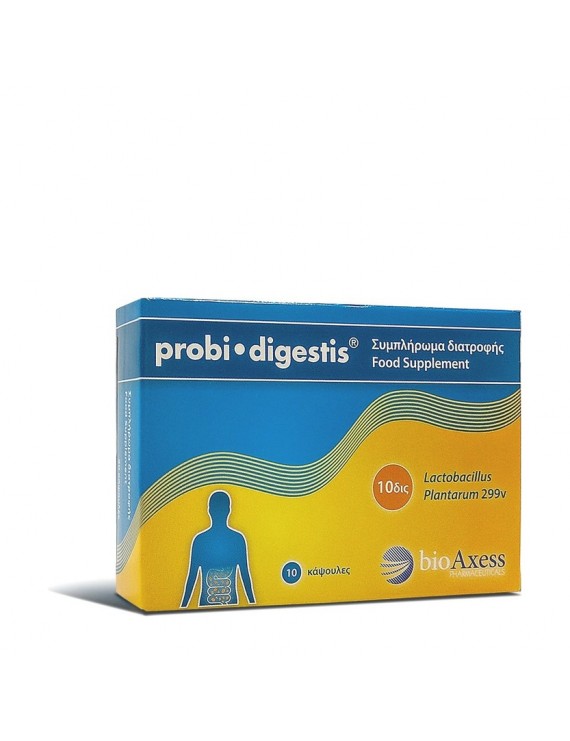 Probi Digestis Συμπλήρωμα Διατροφής με Προβιοτικά, 10capsBioAxess Pharmaceuticals