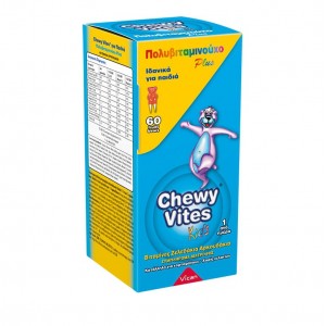 Chewy Vites Jelly Bears Multivitamin Plus 60 Μασώμενα Ζελεδάκια
