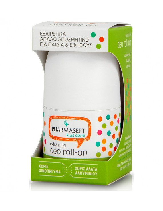 Pharmasept Extra Mild Deo Roll-on Αποσμητικό για Παιδιά & Εφήβους, 50ml