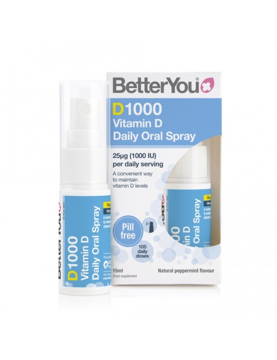 BETTER YOU - DLUX 1000 Oral Spray - 15ml