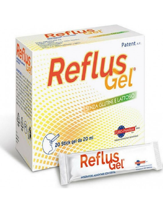 Euro-Pharma Reflus Gel 20 Stick 20ml