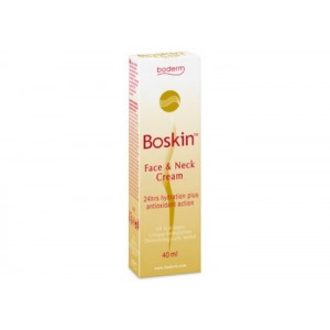 Boderm Boskin Face & Neck Cream Ενυδατική Κρέμα Προσώπου & Λαιμού, 40ml