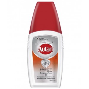 Autan Protect Emulsion Εντομοαπωθητικό Γαλάκτωμα για Κουνούπια & Τσιμπούρια, 100ml