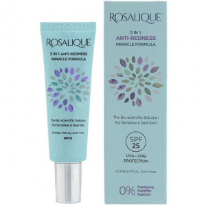 ROSALIQUE - 3in1 Anti Redness Miracle Formula SPF50 - 30ml