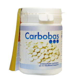 Biomedicin Carbobas +Zn Συμπλήρωμα Διατροφής για τη Διατήρηση του pH, 120 Δισκία