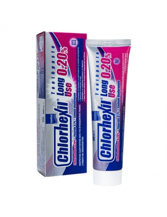 Chlorhexil Long Use Toothpaste 0.20% Πολλαπλή Προστασία της Στοματικής Κοιλότητας, 100ml