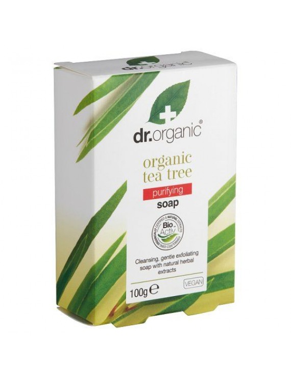 Dr.Organic Organic Tea Tree Soap 100gr