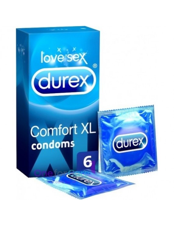 Durex Προφυλακτικά Comfort XL 6τμχ