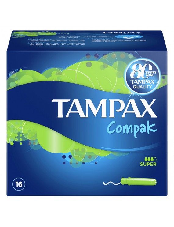 TAMPAX Compak Super 16τμχ