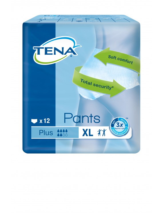 Tena Pants Plus Extra Large Πάνα - Εσώρουχο μιας Χρήσης 12τμχ