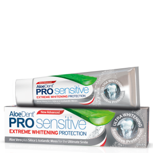 Optima AloeDent Pro Sensitive Extreme Whitening Protection Οδοντόκρεμα για Λευκαντική Προστασία, 75ml