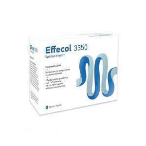 Epsilon Health Effecol 3350 Μακρογόλη για την αντιμετώπιση της δυσκοιλιότητας, 24 φακελίσκοι
