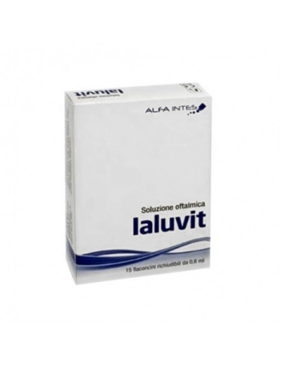 Ialuvit Eye Drops Ophthalmic Solution 15X0,6ml