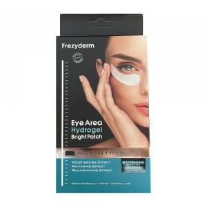 Frezyderm Eye Area Hydrogel Bright Patch Μάσκα/Επιθέματα Ματιών για τους Μαύρους Κύκλους, 8τεμ