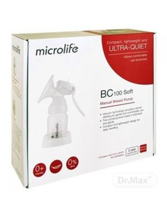 Microlife BC100 Soft Manual Breast Pump 1τμχ 