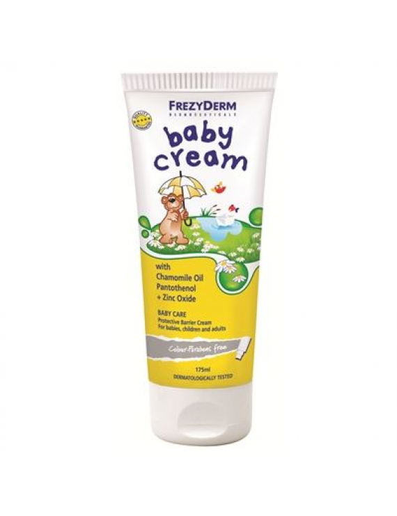 Frezyderm Baby Cream με Xαμομηλέλαιο,Παντοθενόλη & Οξείδιο του ψευδαργύρου 175ml