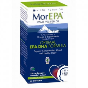 Minami MorEPA smart  fats fish oil 85% OMEGA-3  HIGH EPA FORMULA 720mg 30 softgels
